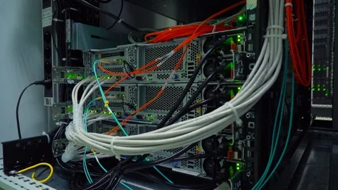 Server Room , Data Center Stock Footage 73592403