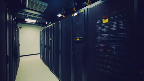 Server room data center panel Vídeos de archivo 110719897