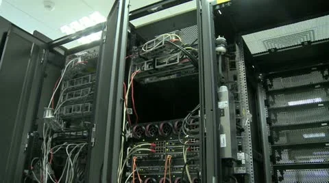 Server Room Stock Footage 10892908
