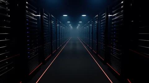 Server room Stock Footage 147493525