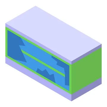 Server room generating big data with cloud computing Stockillustratie