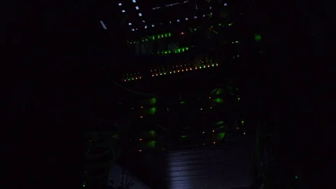 Server Room Lights Vídeos de archivo 70850949