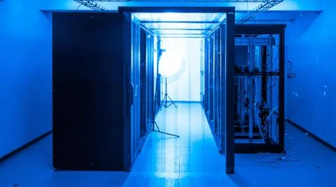 Server room 스톡 사진