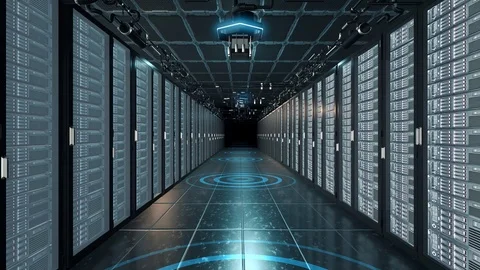 Server room seamless looping Stock-Footage 98234146