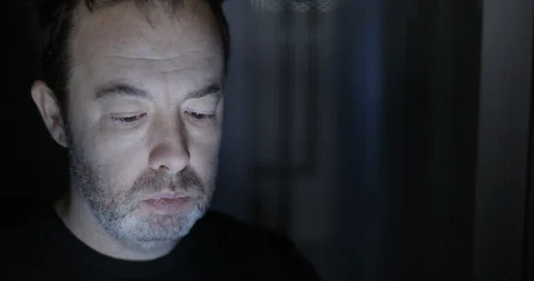 Server Room Worker Man Close Stock Footage 101501468