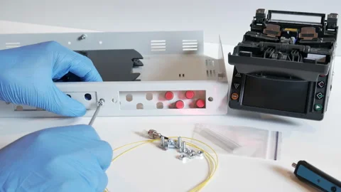 Server server of the technology center Stock Footage 91011283