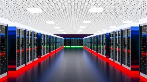 Server. Servers room data center. Backup, hosting, mainframe, farm and computer 스톡 일러스트