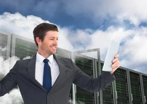 Server Sky Clouds Stock Photos