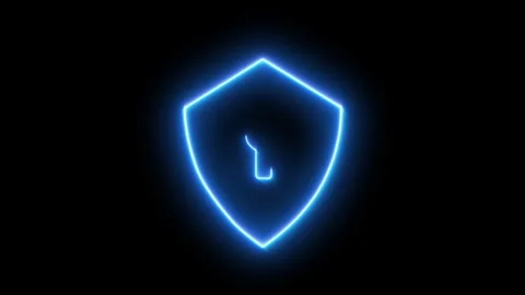 Server, system and coding of cybersecurity, lock and software of interface Stock Footage 284223598