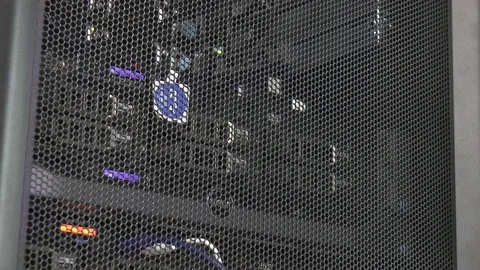 Server with tag blowing push in 스톡 동영상 84284841