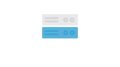 A server with two smaller servers stacked on top, showcasing a multi-tiered.. Stock Footage 334100843