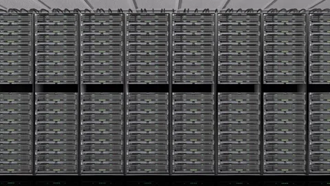 Servers 3 Video stock 105661633
