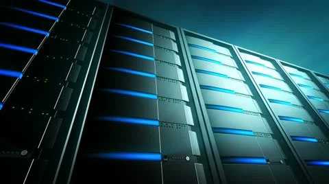 Servers Background 2 (Loop) Video stock 11043422