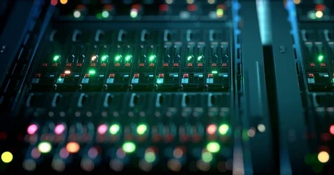 Servers close up. Modern data center. Cloud computing. Loopable seamless 4k UHD Vídeo Stock 84169462