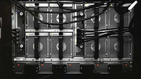 Servers Close Up. Modern Datacenter. Cloud Computing. 4K Stock Footage 94571283