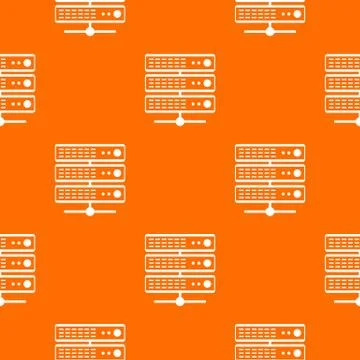 Servers pattern seamless Stock Illustration