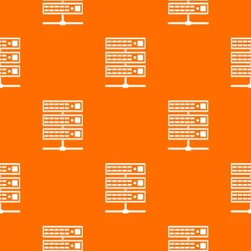 Servers pattern seamless Stock Illustration