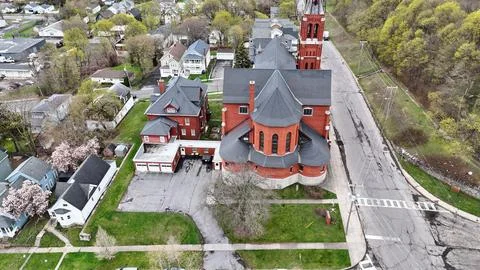 Serves - St. Vincent De Paul Church - Syracuse, NY Stock-Fotos