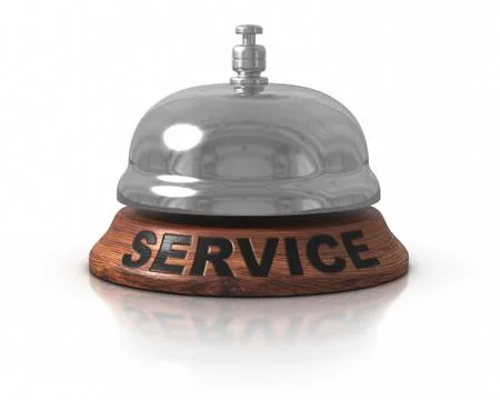 Service bell Illustrazione stock