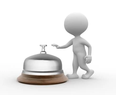 Service bell Illustrazione stock