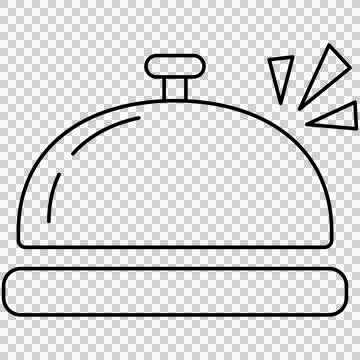 Service bell Stock Illustration