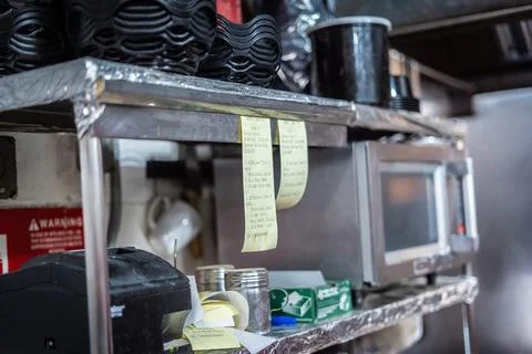 Service bell in the kitchen Stock Photos