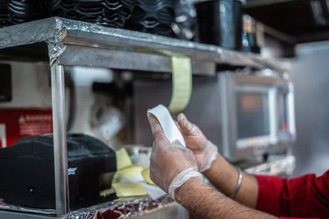 Service bell in the kitchen Stock Photos