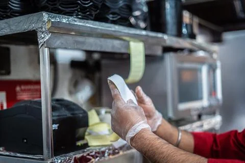 Service bell in the kitchen Stock Photos