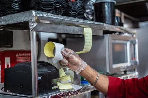 Service bell in the kitchen Stock Photos