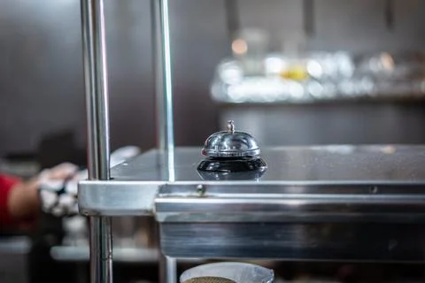 Service bell in the kitchen Stock Photos