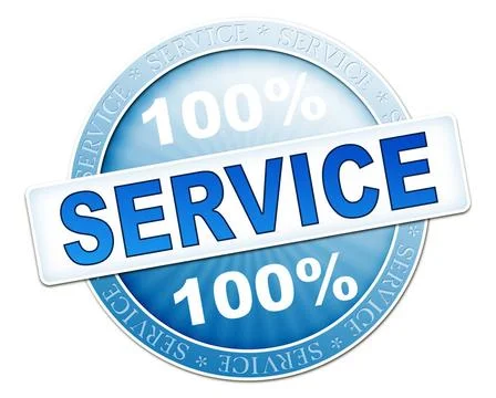 Service button blue An image of a useful blue service button Copyright: xZ... Stock Photos
