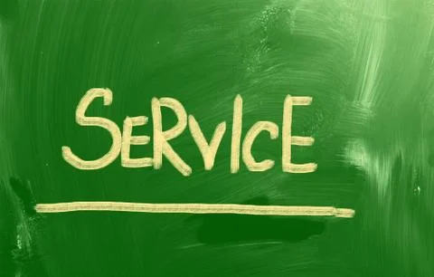 Service concept Stock Illustration