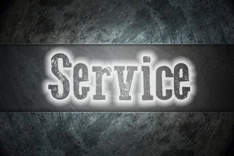 Service concept Stock Illustration