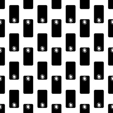 Service door tag pattern seamless vector 스톡 일러스트