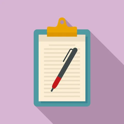 Service editor icon, flat style 스톡 일러스트