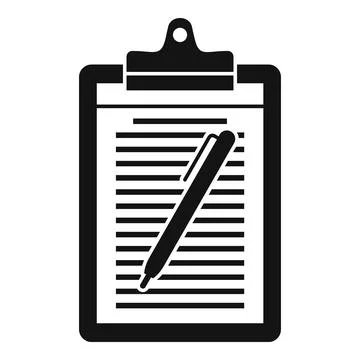 Service editor icon, simple style 스톡 일러스트