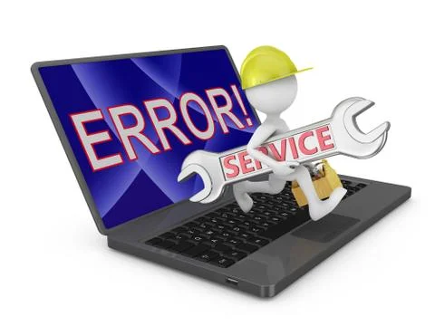 Service error 스톡 일러스트