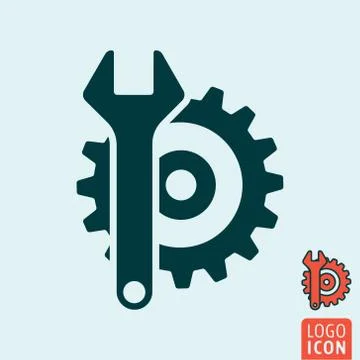 Service icon isolated Stock Illustration