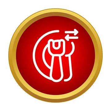 Service icon representing technical support and maintenance Ilustração Stock