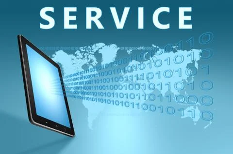 Service Stock Illustration