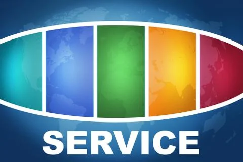 Service Stock Illustration