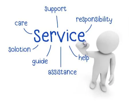 Service Stock Illustration