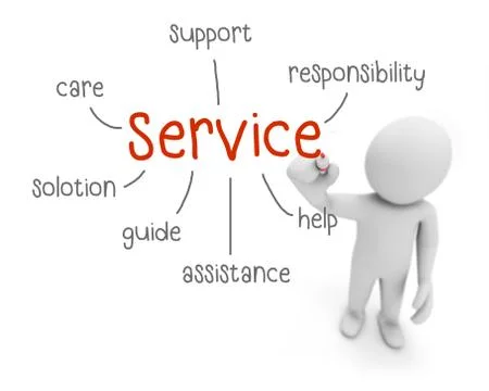 Service Stock Illustration