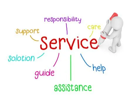 Service 库存插图