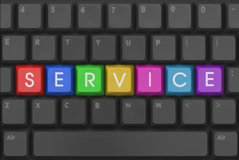 Service 库存插图