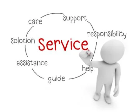 Service Stock Illustration