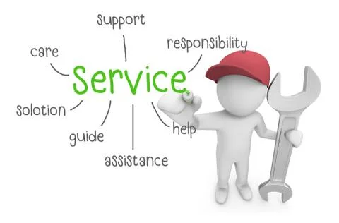 Service Stock-Illustration