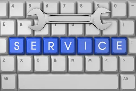 Service Stock Illustration