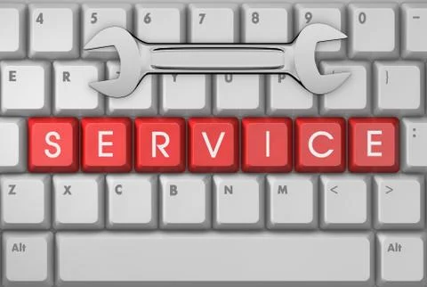 Service Stock Illustration