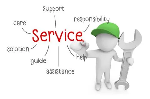 Service Stock Illustration